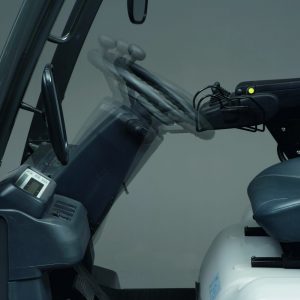 Adjustable steering wheel